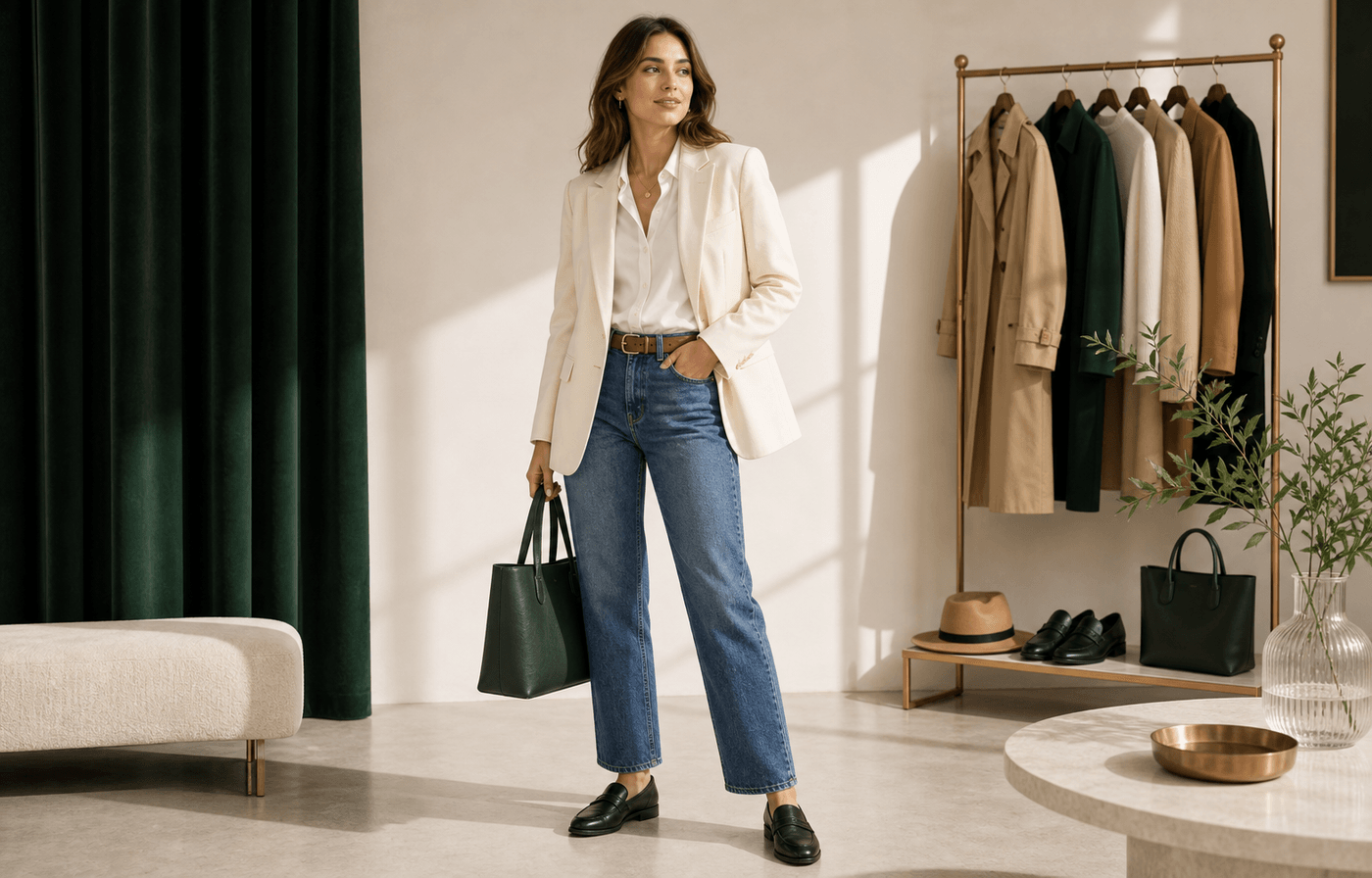 Outfit Formulas editorial scene